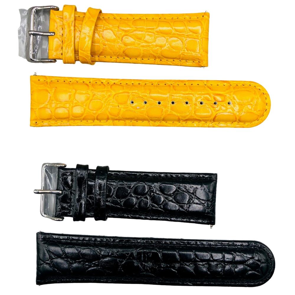 Yellow and Black Invicta Watch Bands
